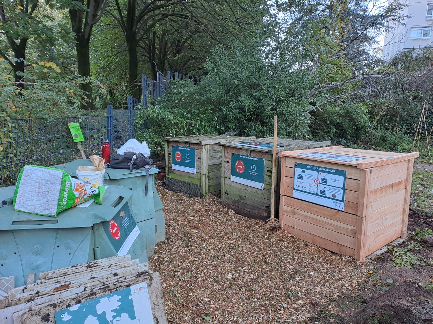 Distribution de compost & transvasement