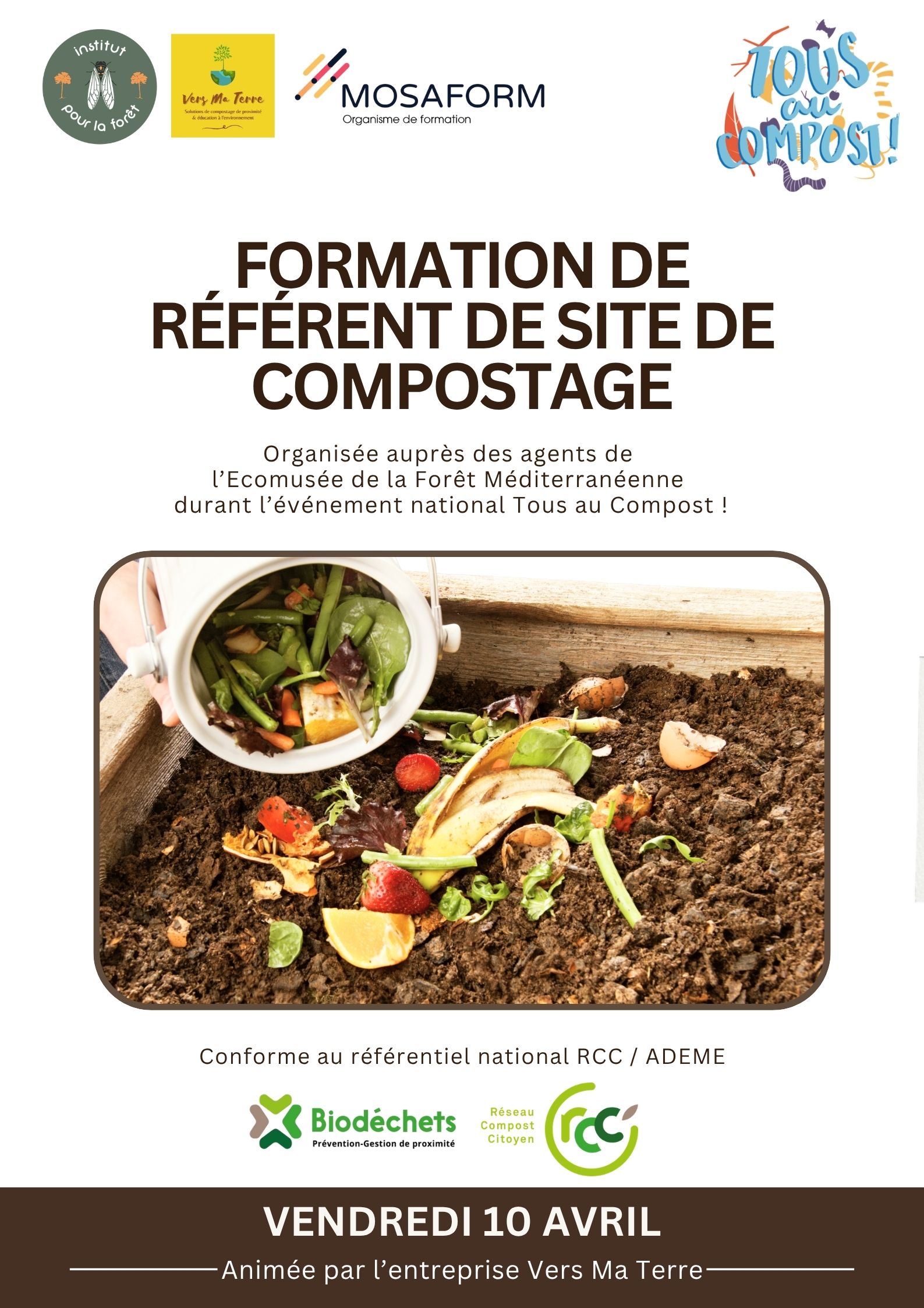 Formation de référent de site de compostage