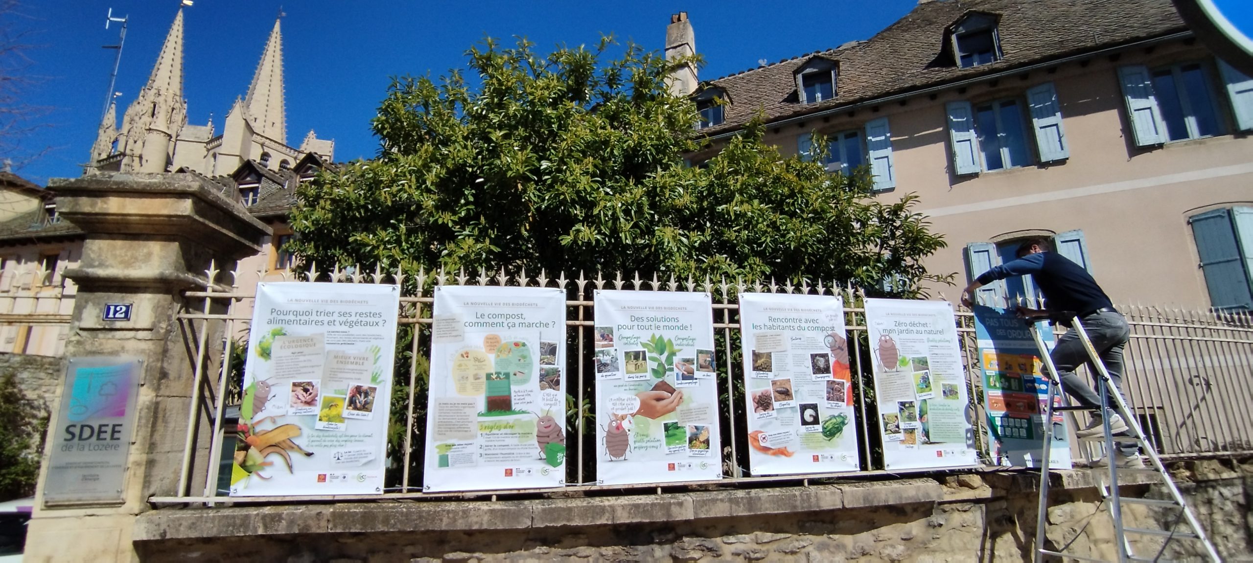 Exposition sur le compostage et le jardinage au naturel