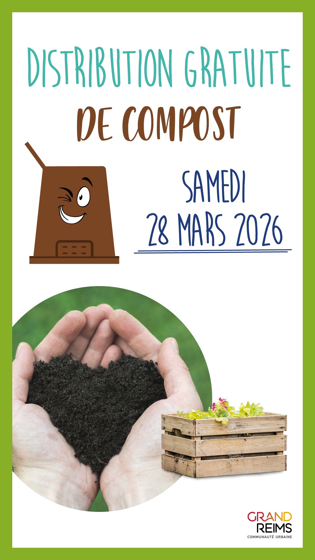 Distribution de compost & mulch 2026